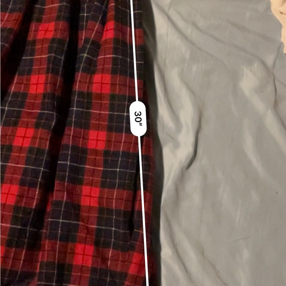 vintage wool plaid Pendleton long skirted black Ladies - Picture 10 of 11